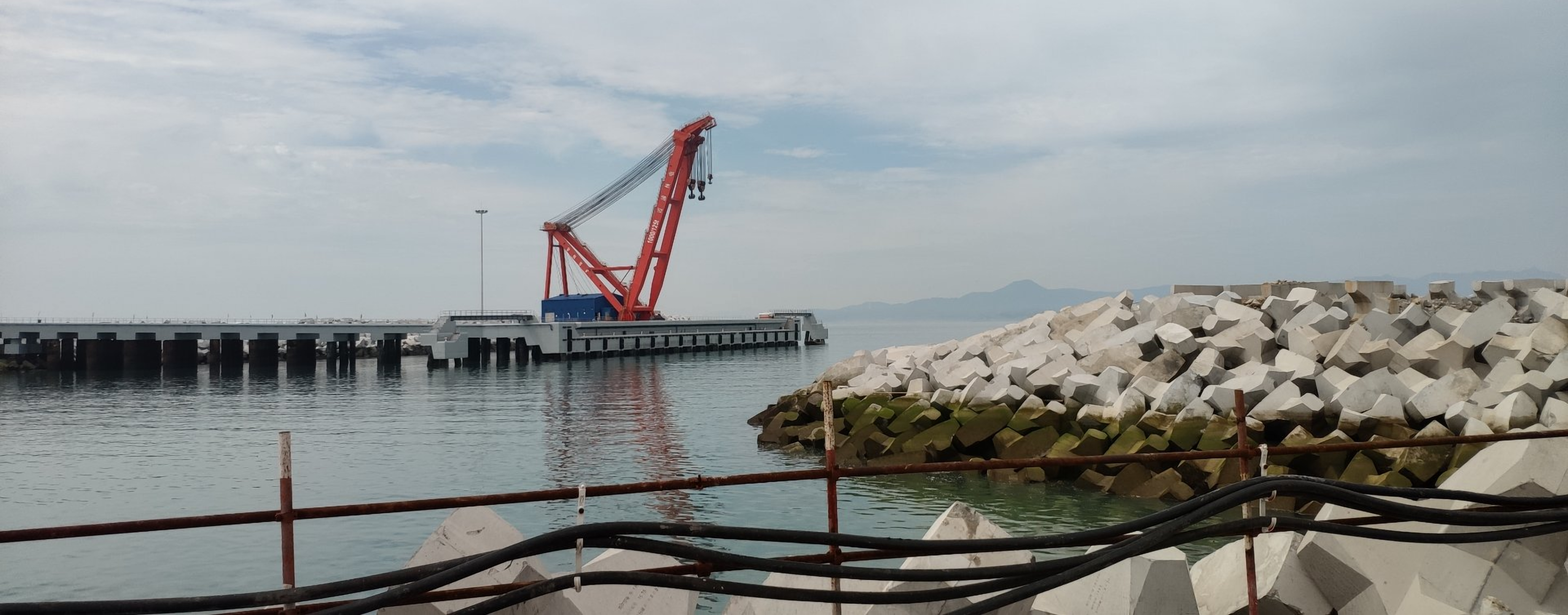 某海工工程海堤渗漏探测